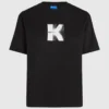T-shirt con grafica K T-shirt con grafica K