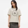 T-shirt con logo bandana T-shirt con logo bandana