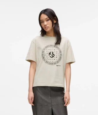 T-shirt con logo bandana