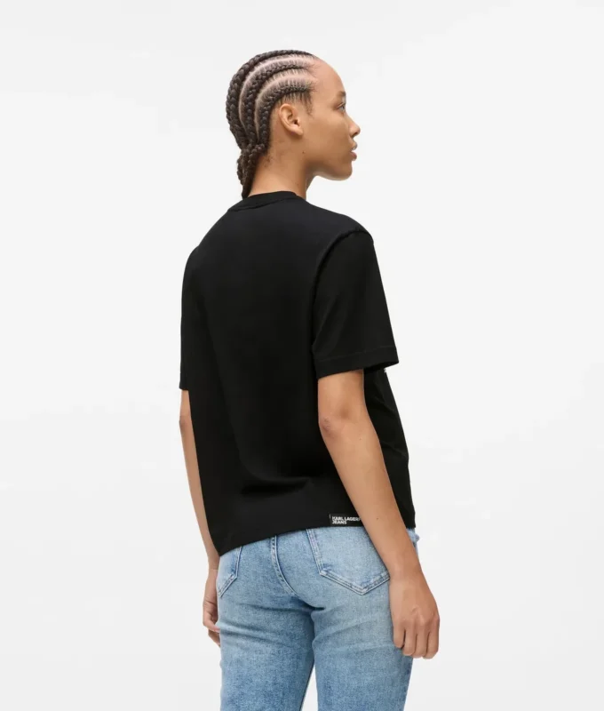 T-shirt con logo bandana T-shirt con logo bandana