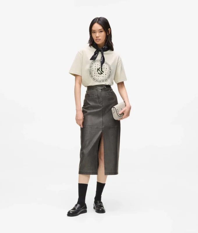 T-shirt con logo bandana T-shirt con logo bandana