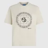 T-shirt con logo bandana T-shirt con logo bandana