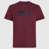 T-shirt con logo in paillettes T-shirt con logo in paillettes