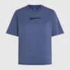 T-shirt con logo lavato T-shirt con logo lavato