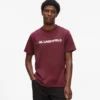 T-shirt con logo metallico T-shirt con logo metallico
