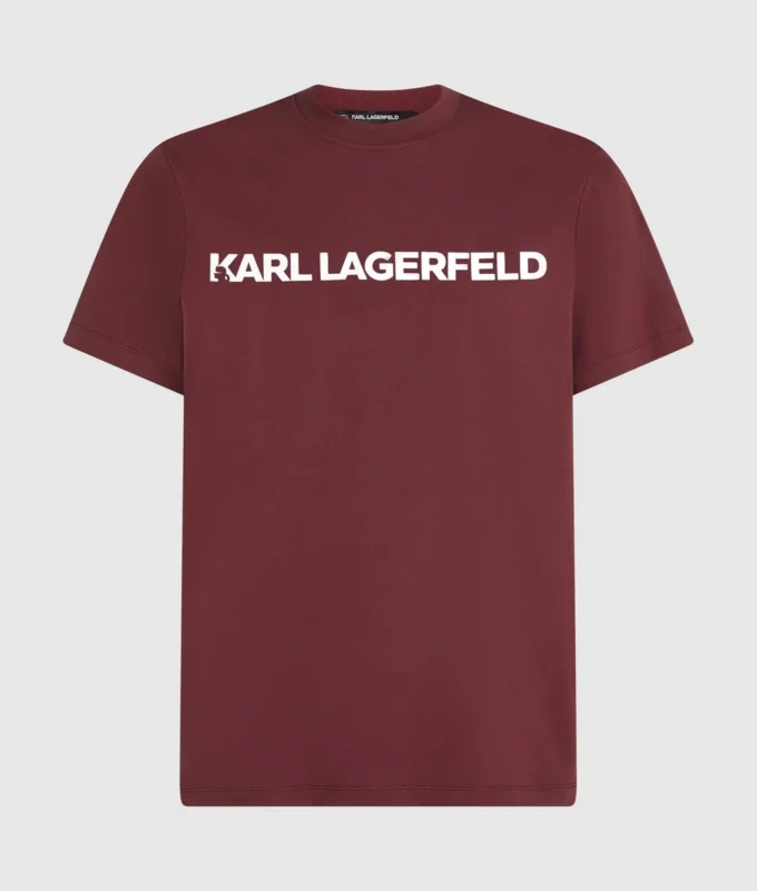 T-shirt con logo metallico T-shirt con logo metallico
