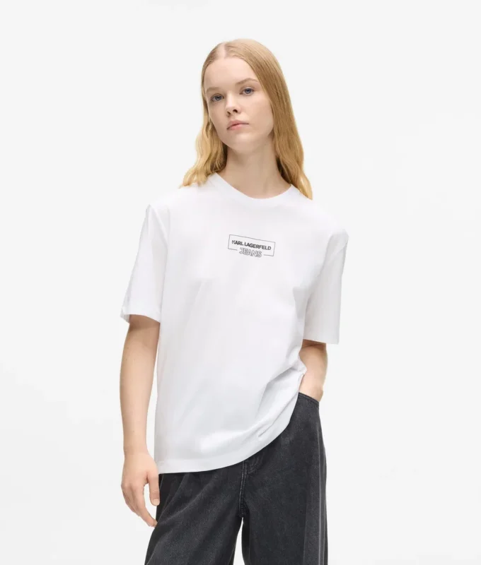 T-shirt con logo Outline T-shirt con logo Outline