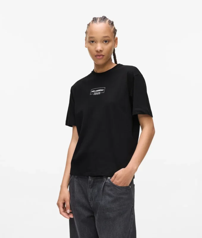 T-shirt con logo Outline T-shirt con logo Outline