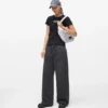 T-shirt con logo riflettente T-shirt con logo riflettente