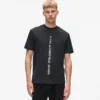 T-shirt con logo verticale