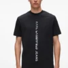 T-shirt con logo verticale
