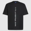 T-shirt con logo verticale