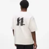 T-shirt con monogramma grafico