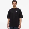T-shirt con monogramma grafico