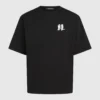 T-shirt con monogramma grafico