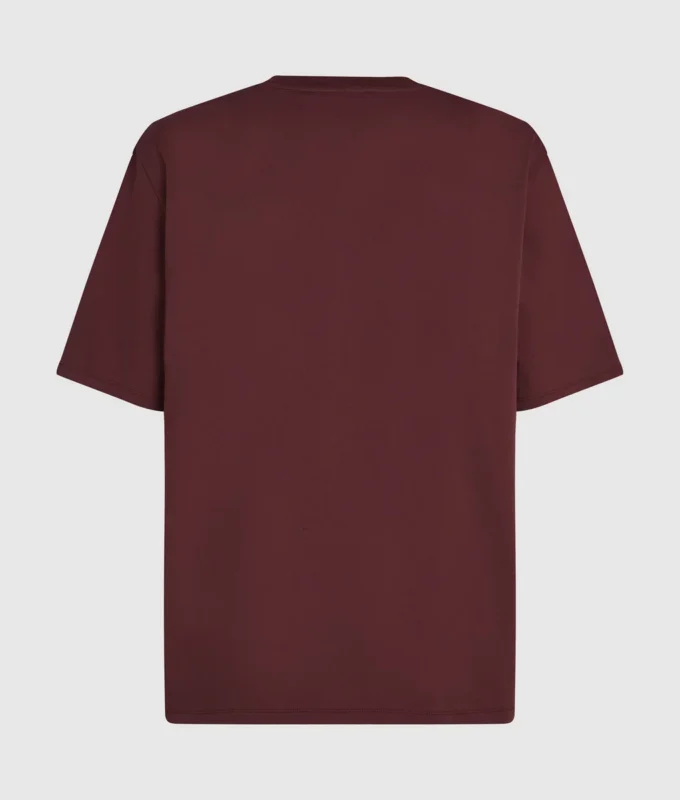 T-shirt con monogramma in paillettes T-shirt con monogramma in paillettes