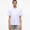 T-shirt con monogramma in rilievo T-shirt con monogramma in rilievo