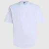 T-shirt con monogramma in rilievo T-shirt con monogramma in rilievo