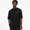 T-shirt con patch logo T-shirt con patch logo