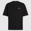 T-shirt con patch logo T-shirt con patch logo