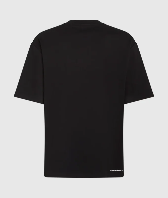 T-shirt con patch logo T-shirt con patch logo