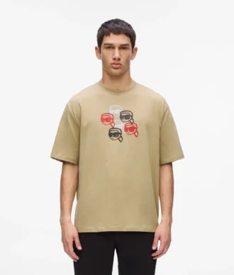 T-shirt con stampa Ikon