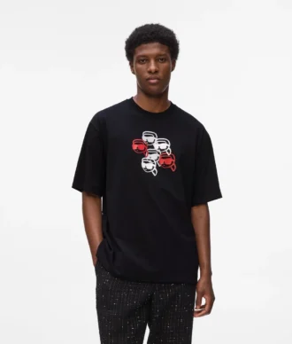 T-shirt con stampa Ikon