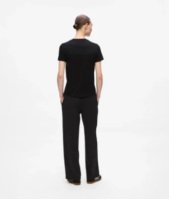 T-shirt con strass