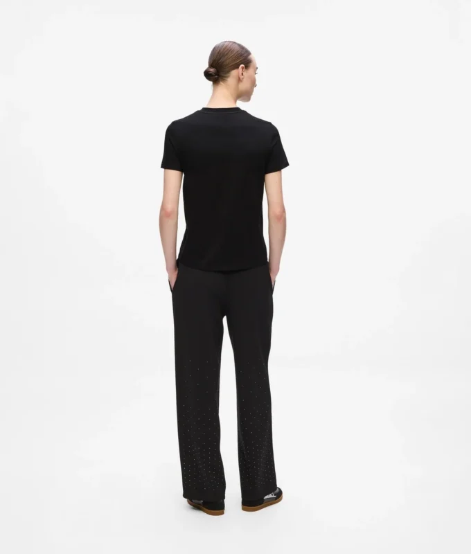 T-shirt con strass