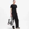 T-shirt con strass