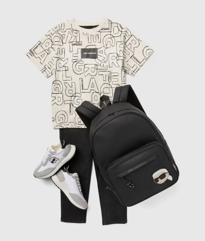 T-shirt da bambino con stampa all-over T-shirt da bambino con stampa all-over