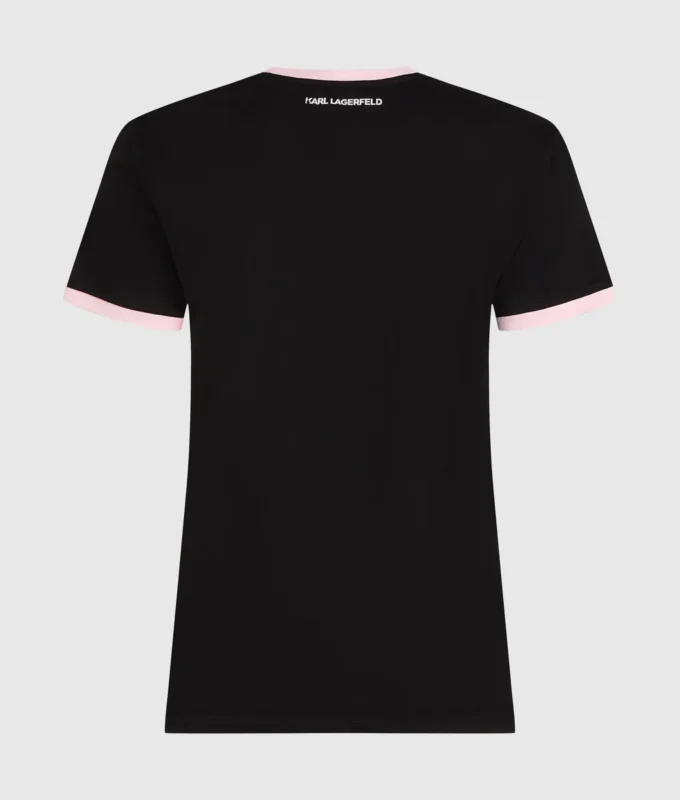 T-shirt esclusiva con logo Autograph in strass