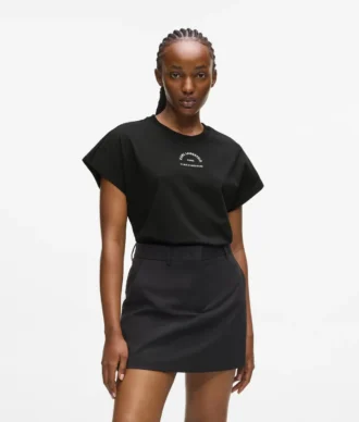 T-shirt glitterata Rue St-Guillaume