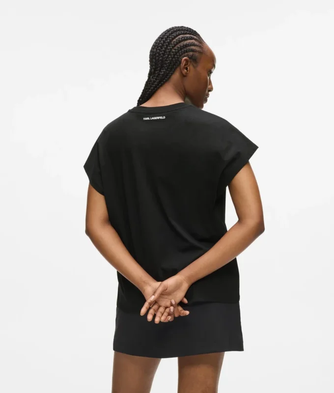 T-shirt glitterata Rue St-Guillaume