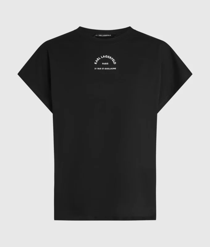 T-shirt glitterata Rue St-Guillaume