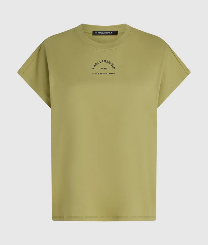 T-shirt glitterata Rue St-Guillaume