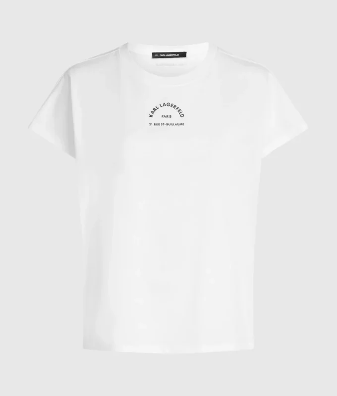 T-shirt glitterata Rue St-Guillaume
