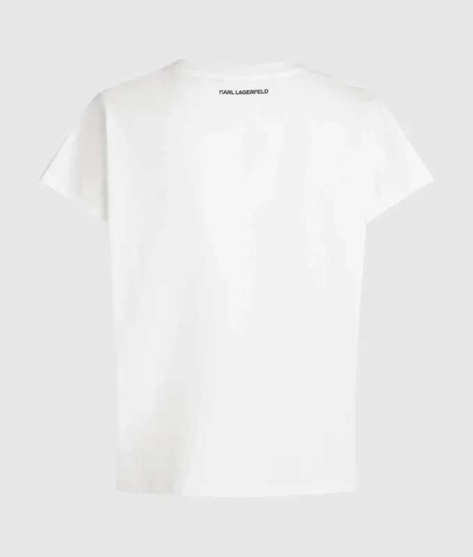 T-shirt glitterata Rue St-Guillaume