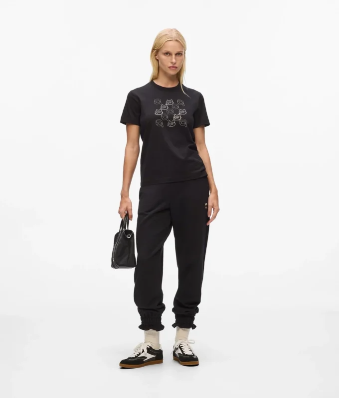 T-shirt Ikon con strass T-shirt Ikon con strass