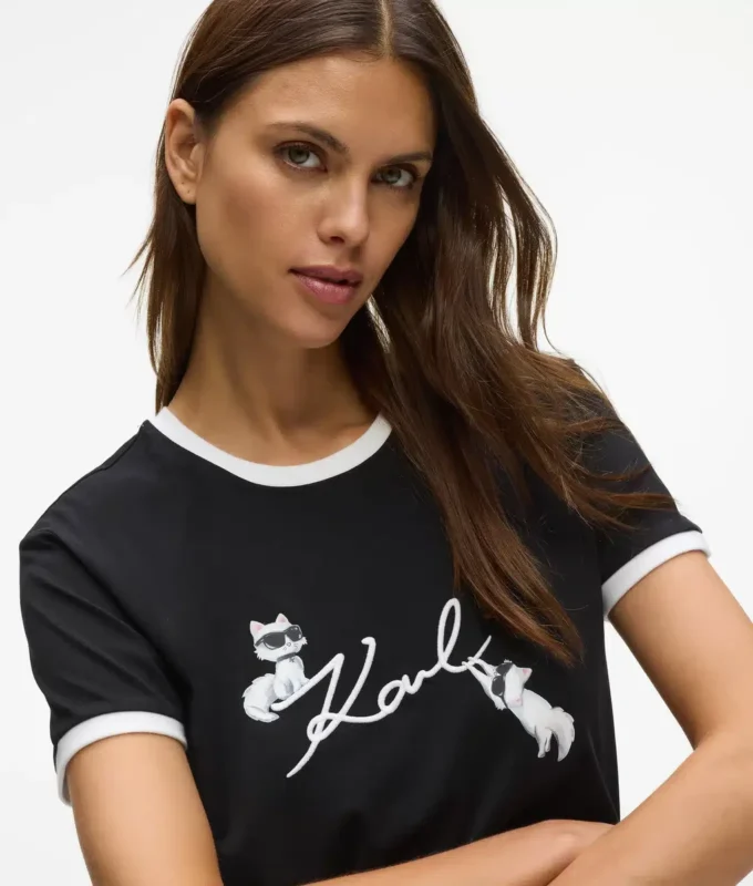 T-shirt Ikon Signature Choupette