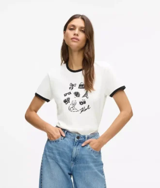 T-shirt Karl Charms