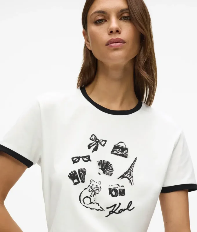 T-shirt Karl Charms T-shirt Karl Charms