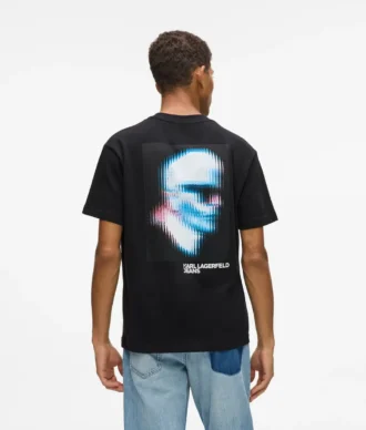 T-shirt Karl digitalizzata