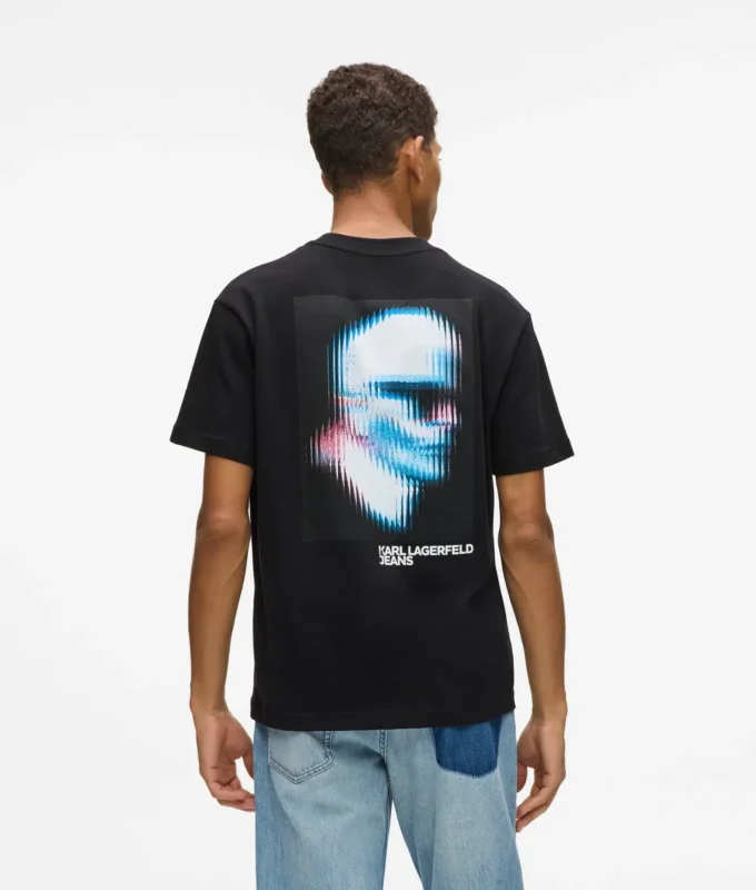 T-shirt Karl digitalizzata T-shirt Karl digitalizzata