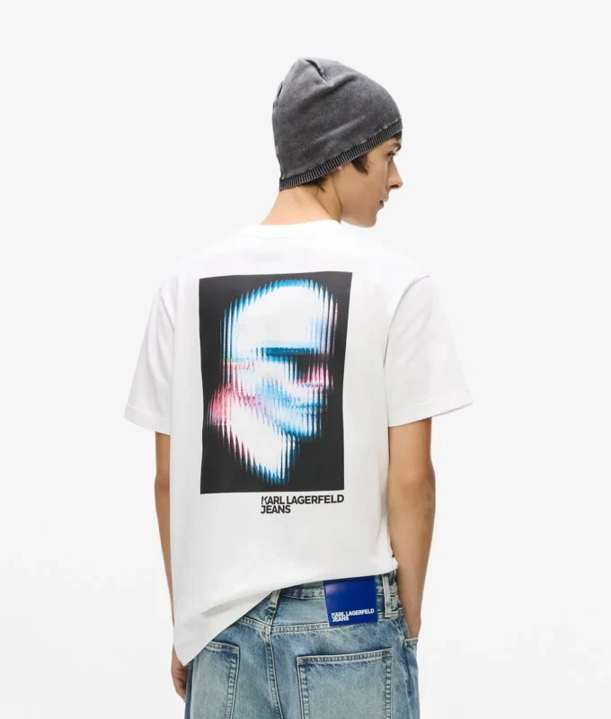 T-shirt Karl digitalizzata T-shirt Karl digitalizzata