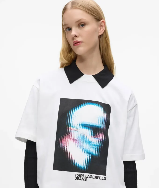 T-shirt Karl digitalizzata T-shirt Karl digitalizzata