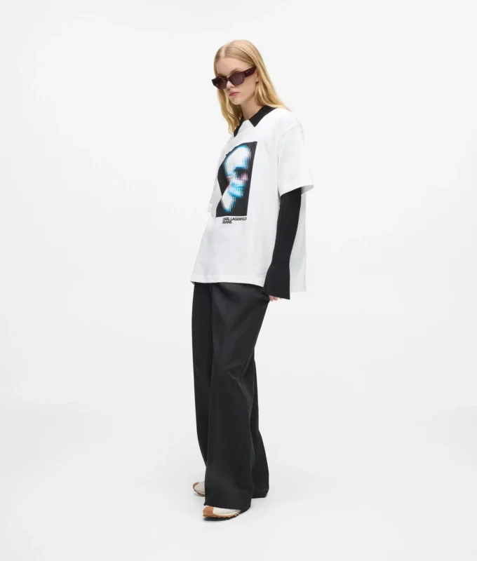 T-shirt Karl digitalizzata T-shirt Karl digitalizzata