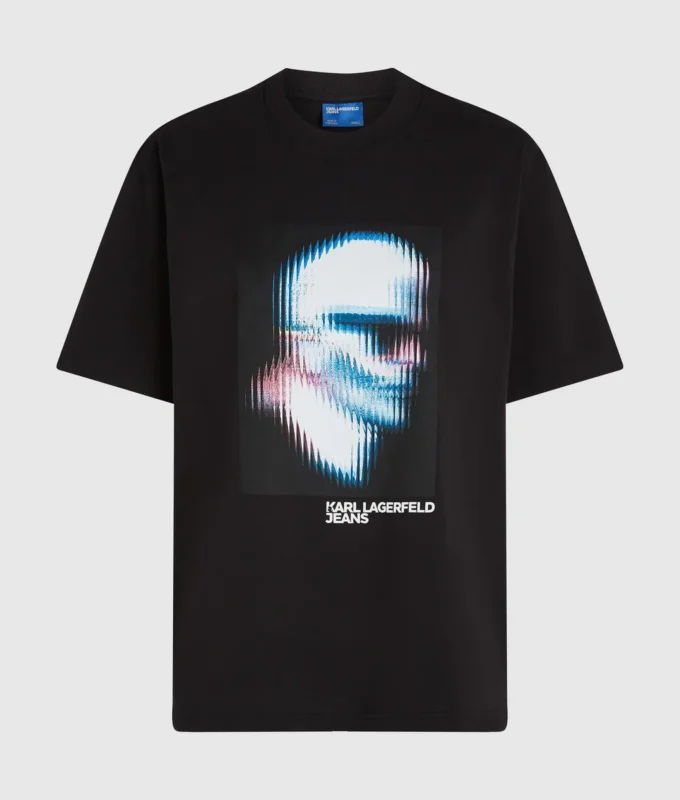 T-shirt Karl digitalizzata T-shirt Karl digitalizzata