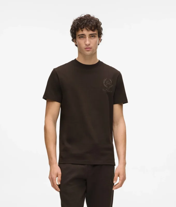 T-shirt lounge con stemma T-shirt lounge con stemma