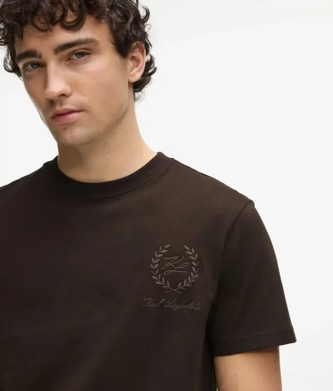 T-shirt lounge con stemma T-shirt lounge con stemma